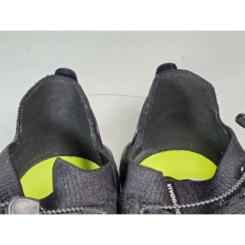 VivoBarefoot Motus Flex Men's Athletic Shoes Size 14 EU 48 Black‎ Neon Sneakers